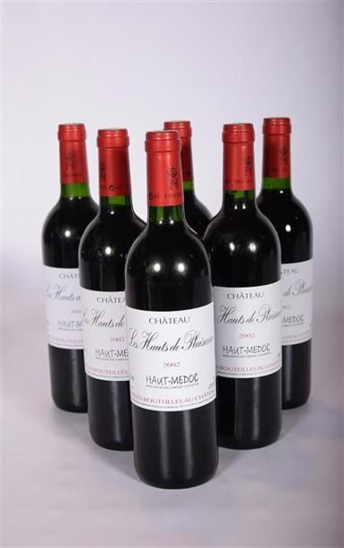 6 Blles	CH. LES HAUTS DE PLAISANCE	Haut Médoc	2002
	Et....