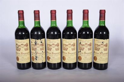 6 Blles	CH. FOUGUEYRAT	St Emilion GC	1984
	Et....