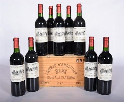 9 Blles	CH. D'ANGLUDET	Margaux	1999
	Et....