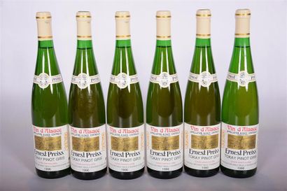 6 Blles	TOKAY Pinot Gris mise Ernest Preiss...