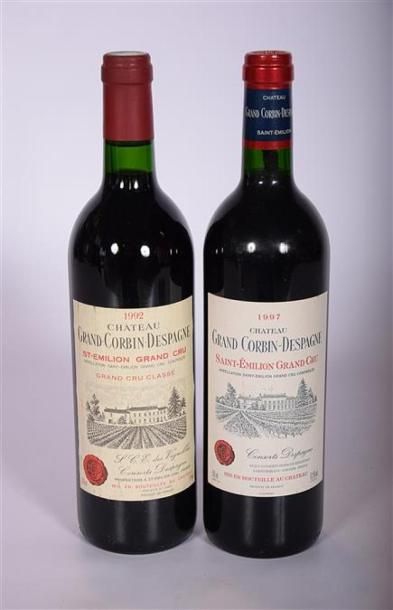 2 Blles	CH. GRAND CORBIN DESPAGNE	St Emilion...