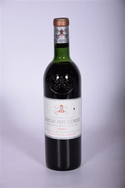 1 Blle	CH. PAPE CLÉMENT	Graves GCC	1961
	Et....
