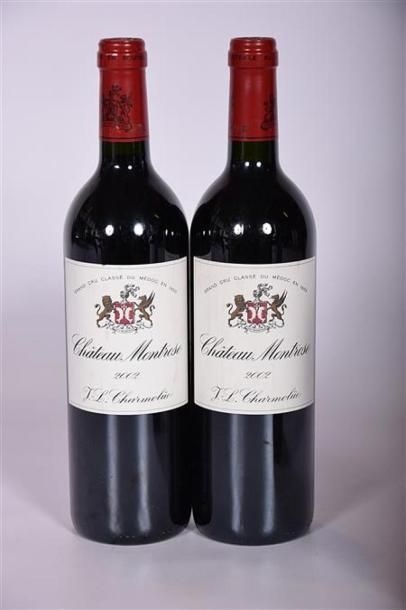 2 Blles	CH. MONTROSE	St Estèphe GCC	2002
	Et....