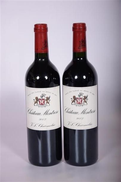 2 Blles	CH. MONTROSE	St Estèphe GCC	2002
	Et....