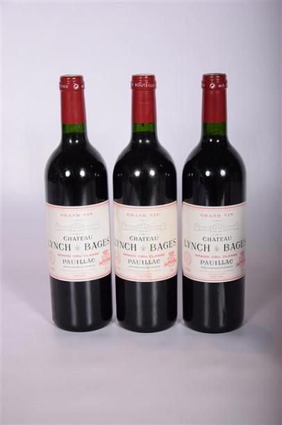 3 Blles	CH. LYNCH BAGES	Pauillac GCC	2000
	Et.:...