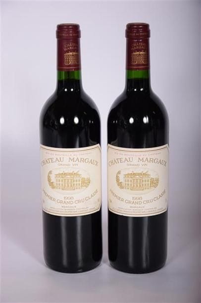 2 Blles	CH. MARGAUX	Margaux	1998
	Et. à peine...