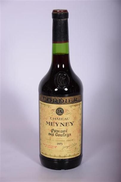 1 Blle	CH. MEYNEY	St Estèphe	1973
	Et. fanée...