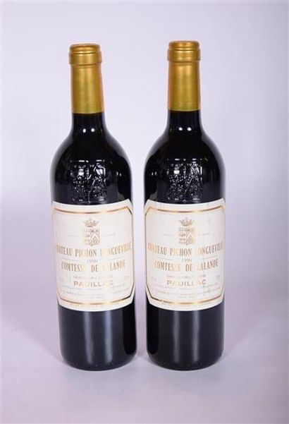 2 Blles	CH. PICHON LALANDE	Pauillac GCC	1999
	Et....
