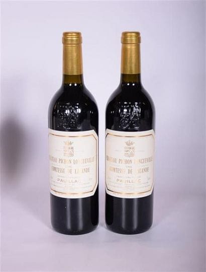2 Blles	CH. PICHON LALANDE	Pauillac GCC	1998
	Et....