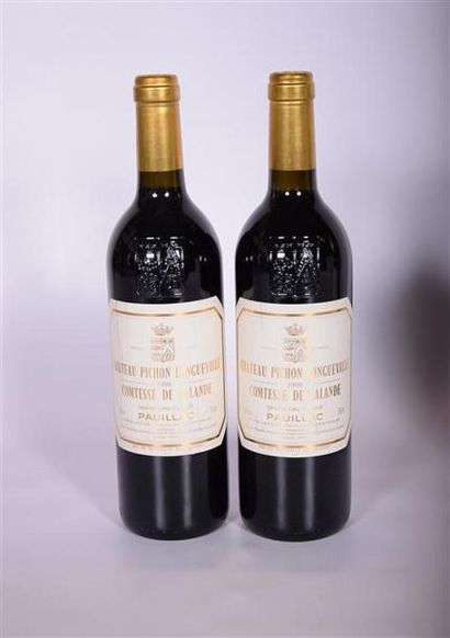 2 Blles	CH. PICHON LALANDE	Pauillac GCC	1998
	Et....
