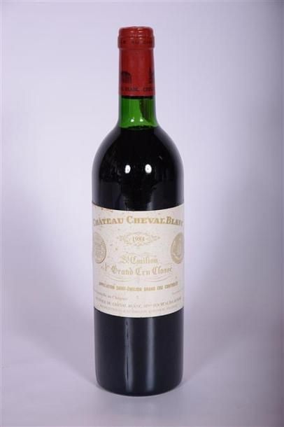 1 Blle	CH. CHEVAL BLANC	St Emilion 1er GCC	1984
	Et....