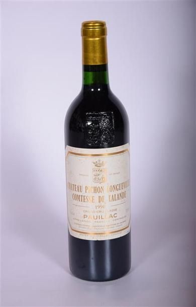 1 Blle	CH. PICHON LALANDE	Pauillac GCC	1990
	Et....