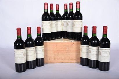 12 Blles	CH. CHEVAL BLANC	St Emilion 1er...