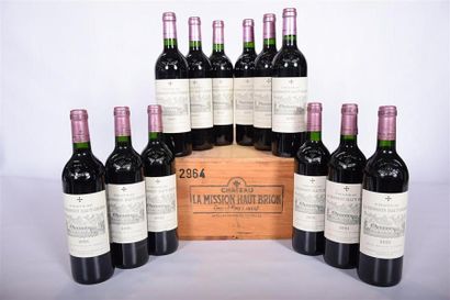 12 Blles	CH. LA MISSION HAUT BRION	Graves...