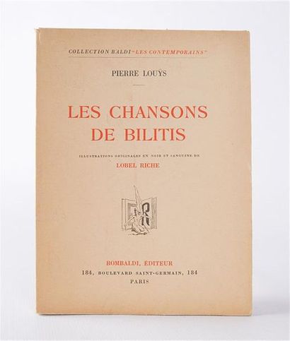 LOUYS Pierre - Les Chansons de Bilitis -...