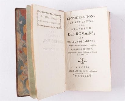 MONTESQUIEU - Considérations sur les causes...