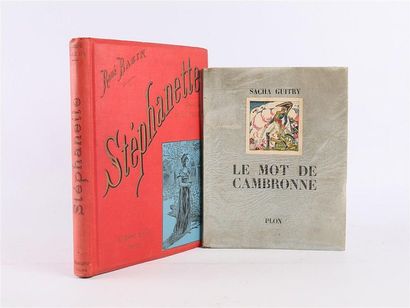 [LITTERATURE/JEUNESSE]
- GUITRY Sacha - Le...