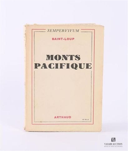 SAINT-LOUP - Monts Pacifique de l'Aconcagua...