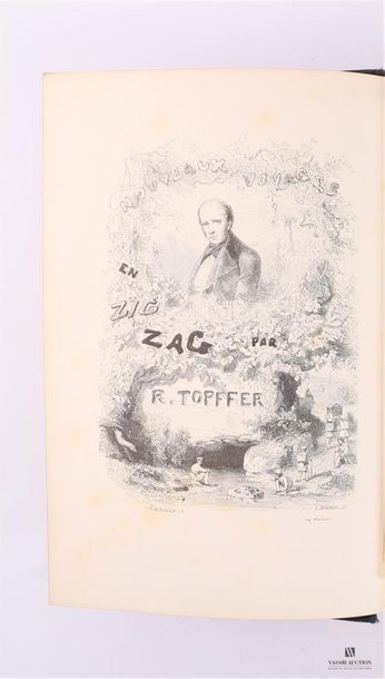 TÔPFFER R. - Nouveaux voyages en Zigzag,...