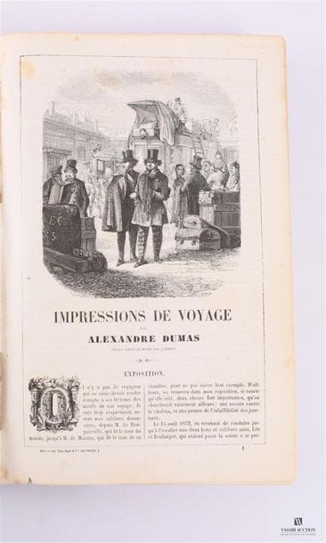 DUMAS Alexandre - Impressions de voyage -...
