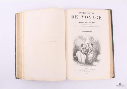 DUMAS Alexandre - Impressions de voyage -...