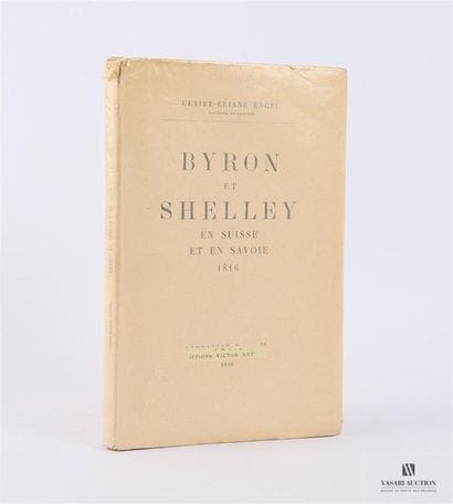 ENGEL Claire-Eliane - Byron et Shelley -...