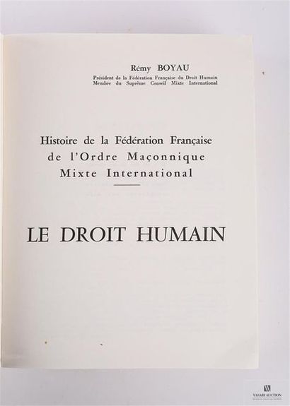 BOYAU Rémy - Histoire de la Fédération Française...