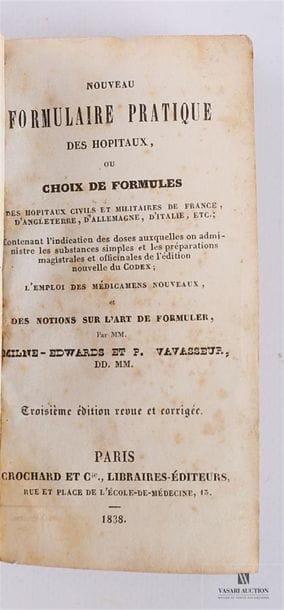 [MEDECINE] 
MILNE-EDWARDS et P. VAVASSEUR...