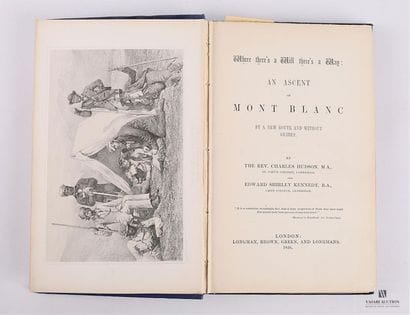 HUDSON Charles - An ascent of Mont Blanc...