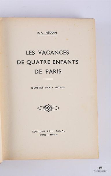 HEDOIN R.A. - Les vacances de quatre enfants...