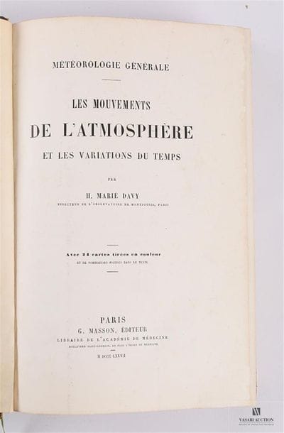 MARIÉ DAVY H. - Les mouvements de l'atmosphère...