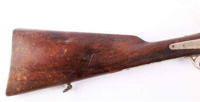 Fusil de chasse à canons damas juxtaposés...
