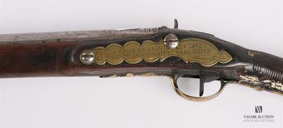 Fusil de chasse à percussion, issu d'un fusil...