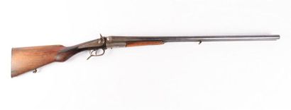 Fusil de chasse à canon juxtaposé - percussion...