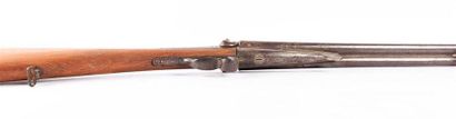 Fusil de chasse à broches, platines en arrière,...