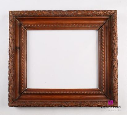 Cadre en bois naturel à décor dans le style...