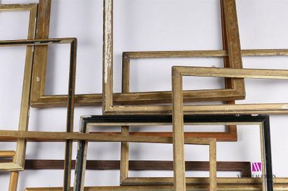 Lot de treize baguettes 
XXème siècle
(ensemble...