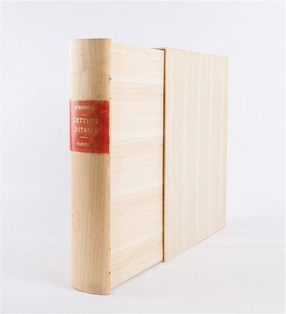 STENDHAL - Lettres d'Italie - Aux dépens...