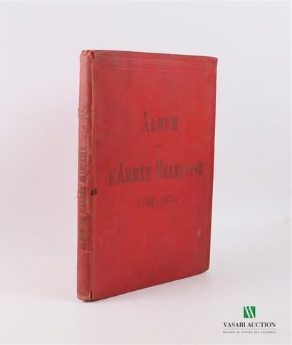 FALLOU L. - Album de l'armée française (de...