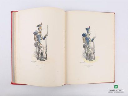 FALLOU L. - Album de l'armée française (de...