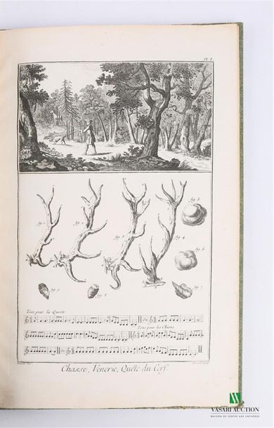 [CHASSE]
Receuil de 23 planches sur la chasse
(tiré...