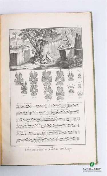 [CHASSE]
Receuil de 23 planches sur la chasse
(tiré...