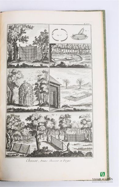 [CHASSE]
Receuil de 23 planches sur la chasse
(tiré...
