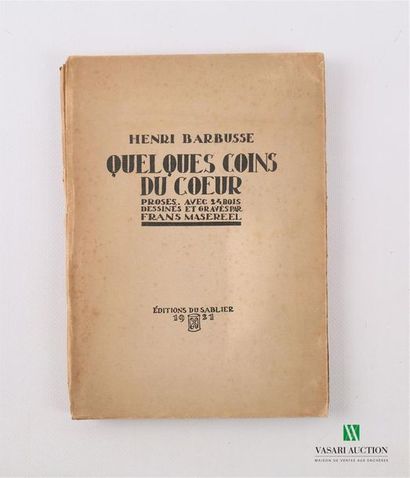 BARBUSSE Henri - Quelques coins du coeur...