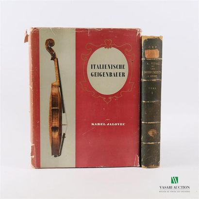 [LUTHERIE]
VIDAL Antoine - Les instrument...