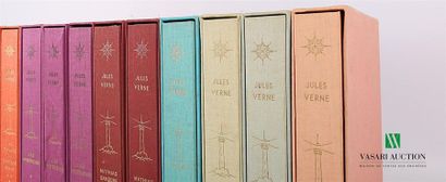 VERNE Jules - Partie de collection de douze...