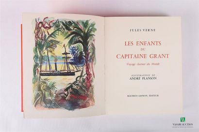 VERNE Jules - Partie de collection de douze...