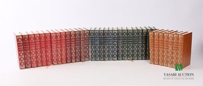 Ensemble de livres reliés de la collection...