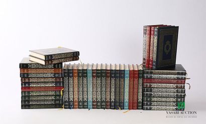 Ensemble de livres reliés de la collection...