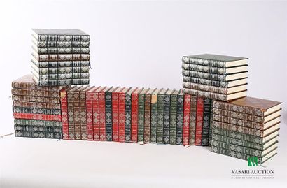 Ensemble de livres reliés de la collection...
